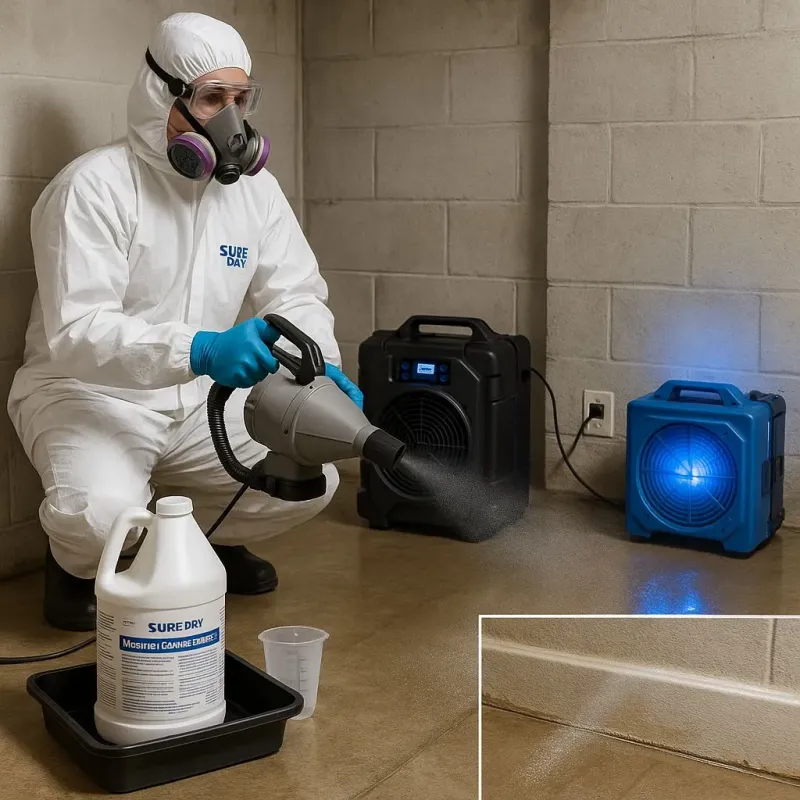 Sanitization and Odor Removal process in Moorhead, MN